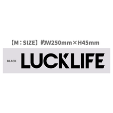 画像をギャラリービューアに読み込む, LUCKLIFE ロゴカッティングシート 2025 【M】