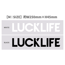 画像をギャラリービューアに読み込む, LUCKLIFE ロゴカッティングシート 2025 【M】