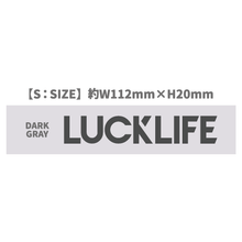 画像をギャラリービューアに読み込む, LUCKLIFE ロゴカッティングシート 2025【S】
