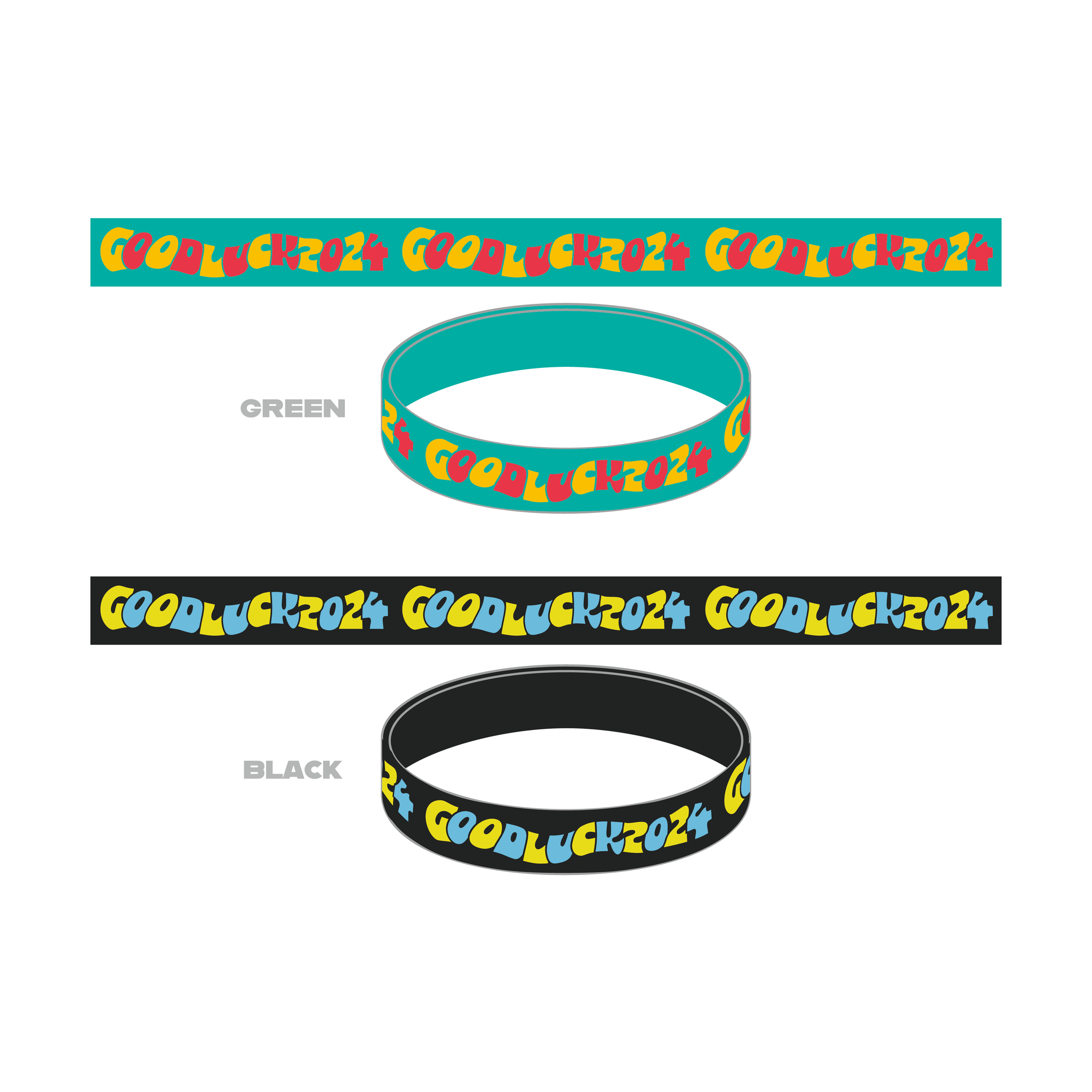 GOOD LUCK 2024 ラバーバンド – Hags Online Shop