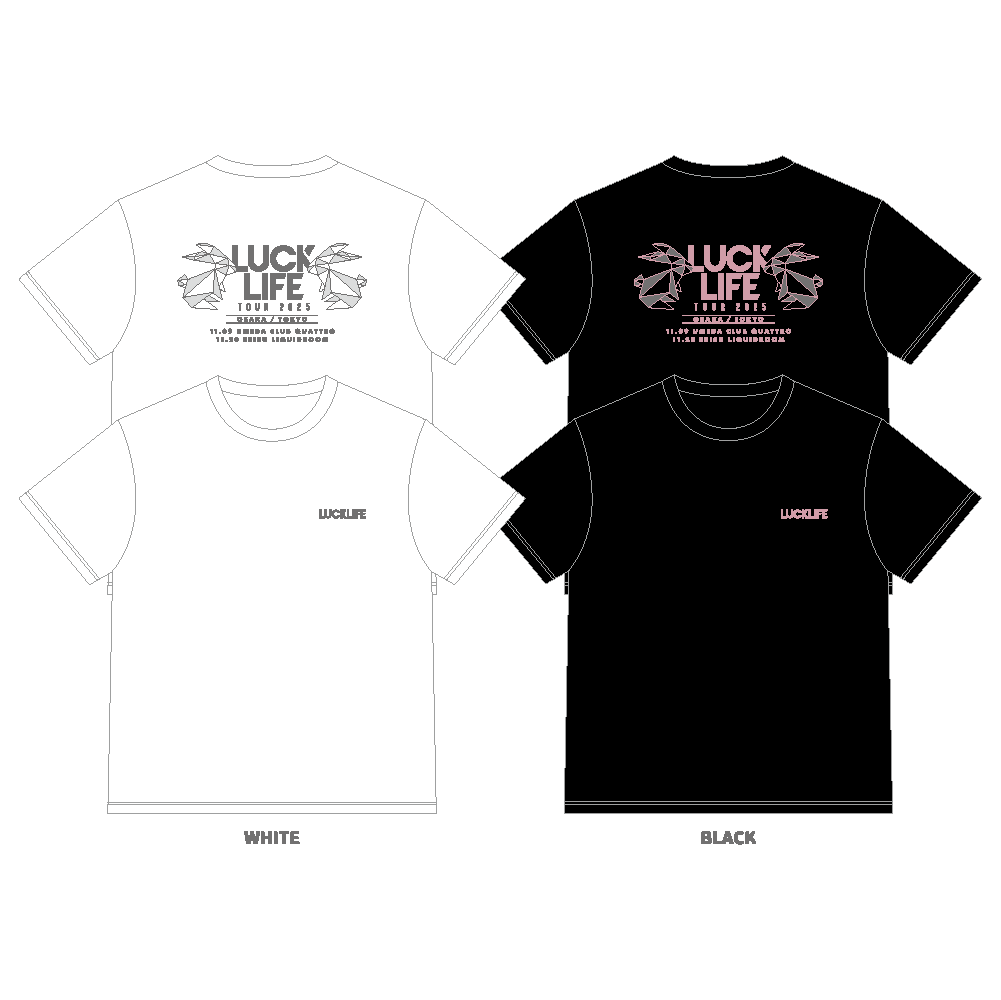 LUCKLIFE TOUR 2025 Tシャツ – Hags Online Shop