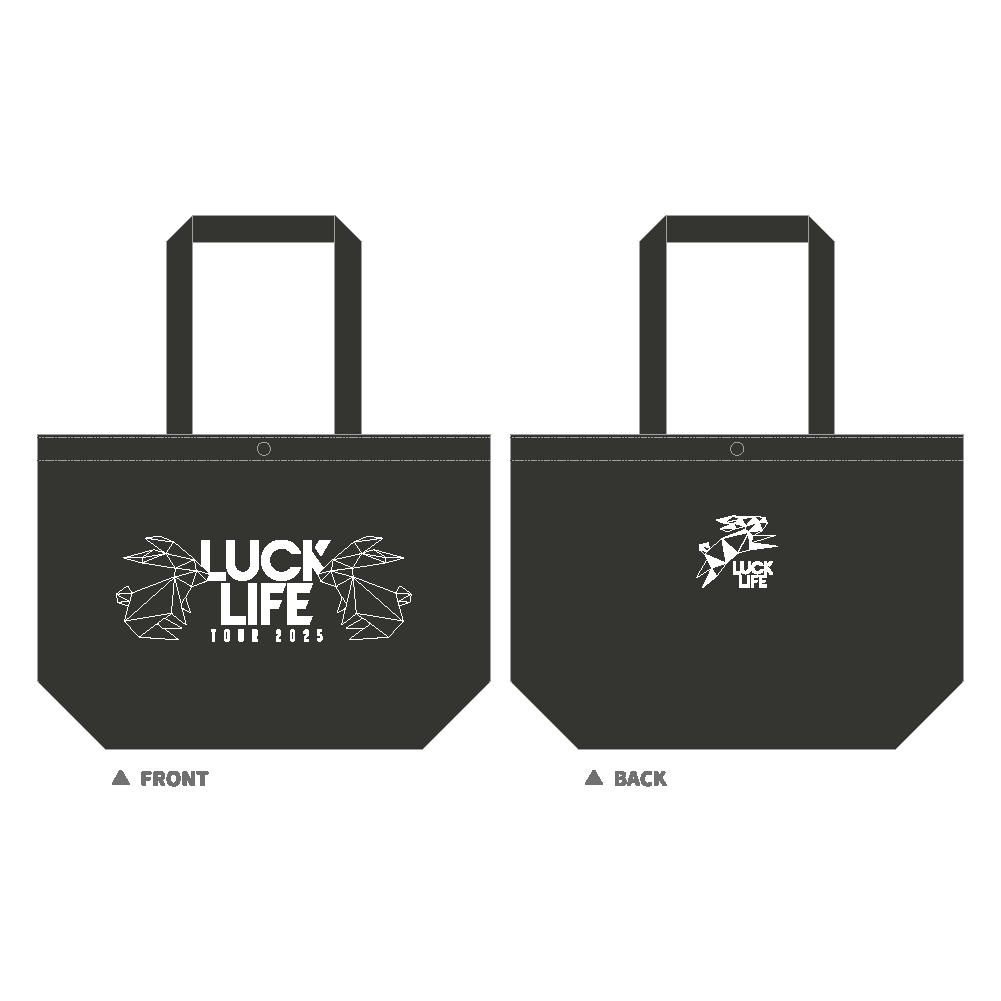 LUCKLIFE TOUR 2025 フェルトトートバック