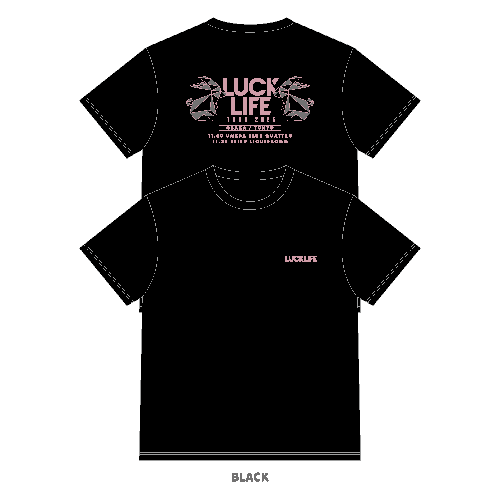 LUCKLIFE TOUR 2025 Tシャツ – Hags Online Shop